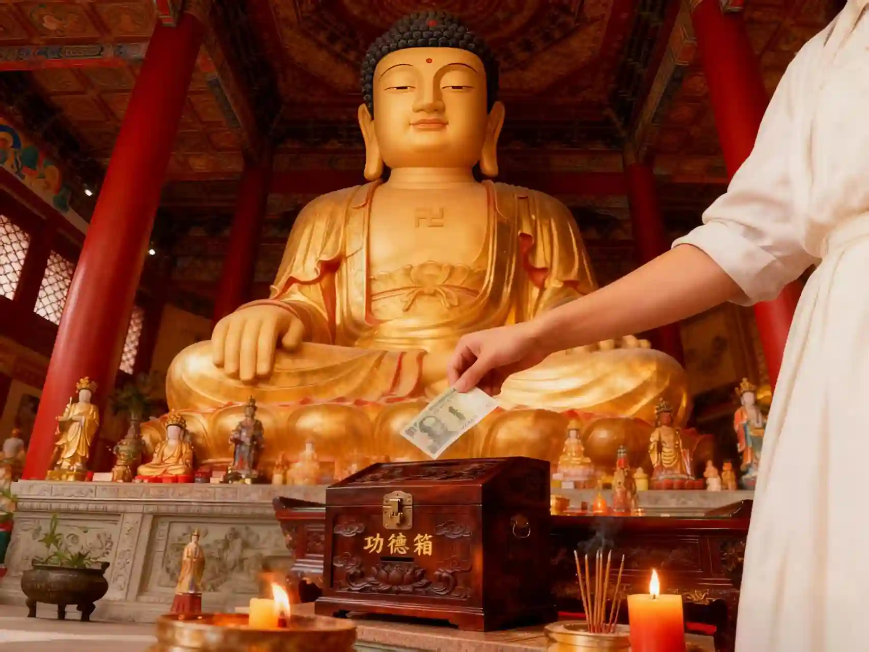 Free Prayer at Lingyin Temple
